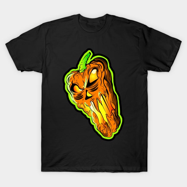 Gooey Pumpkin T-Shirt by Tony Romano